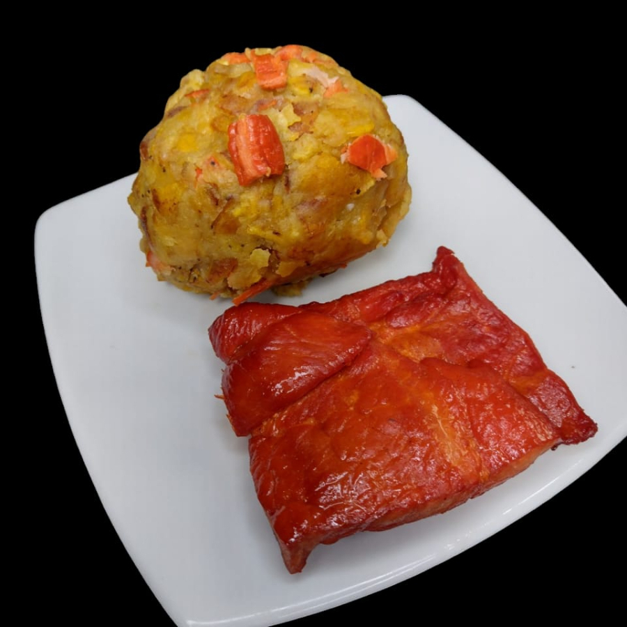 Tacacho con Cecina