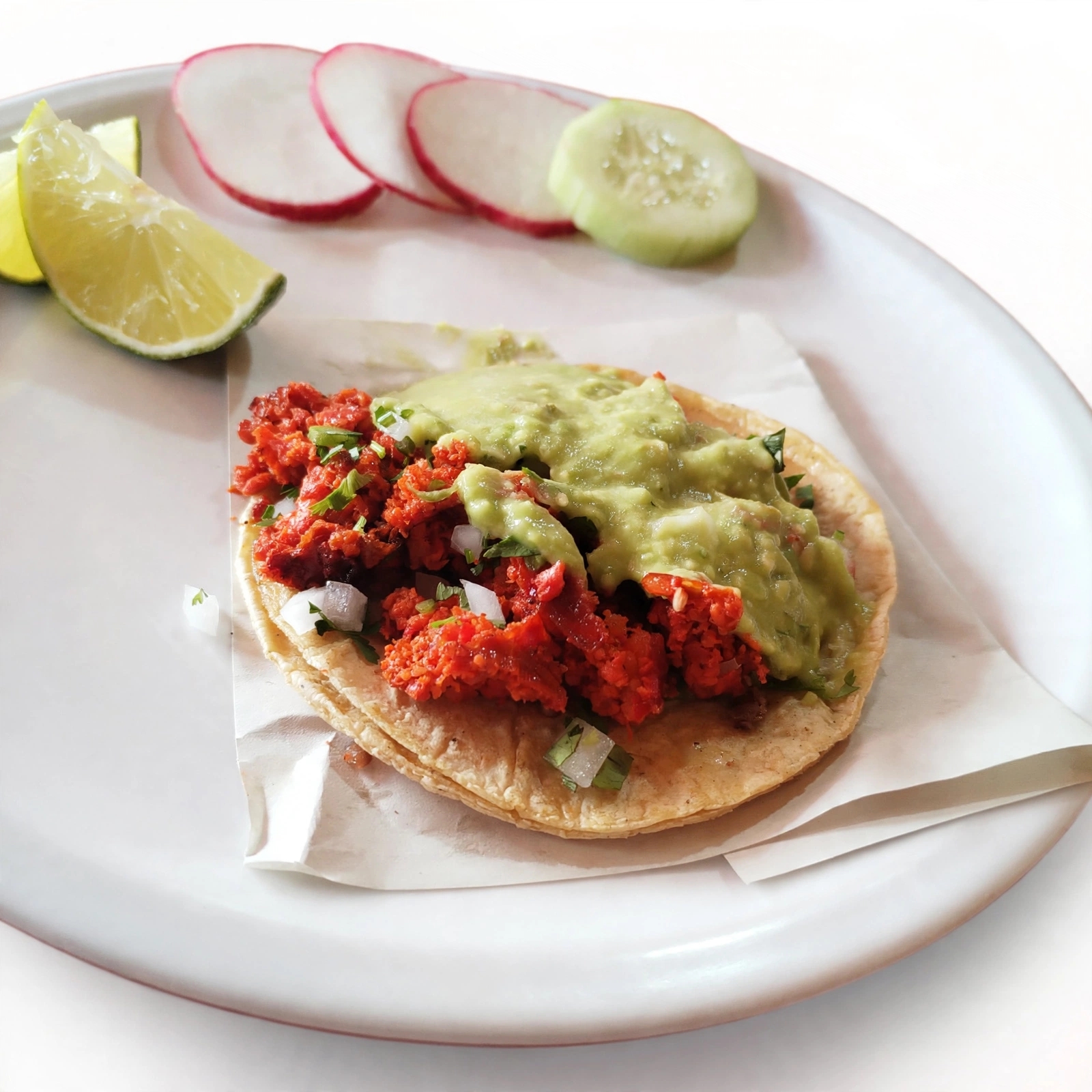 Taco de Maíz Longaniza
