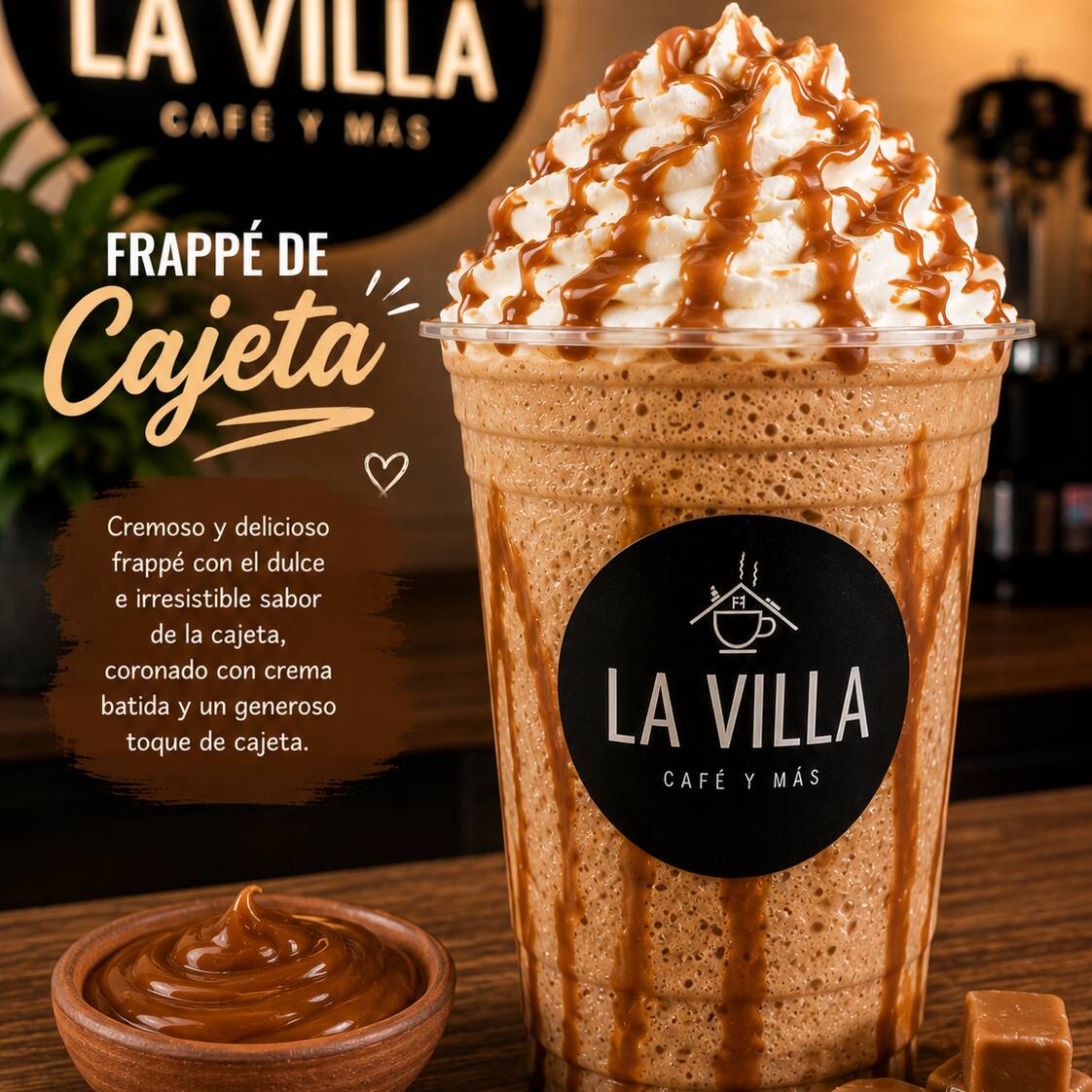 frappe de cajeta