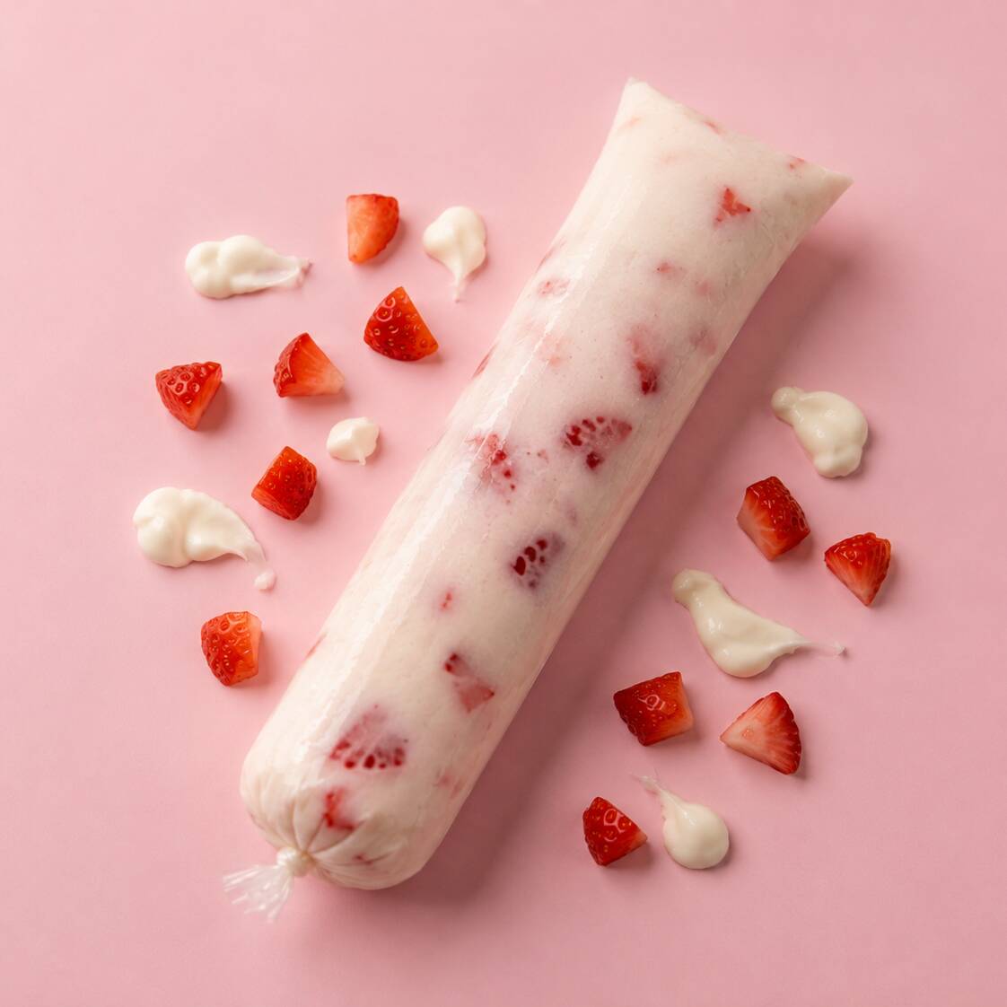 Boli de Fresas con Crema