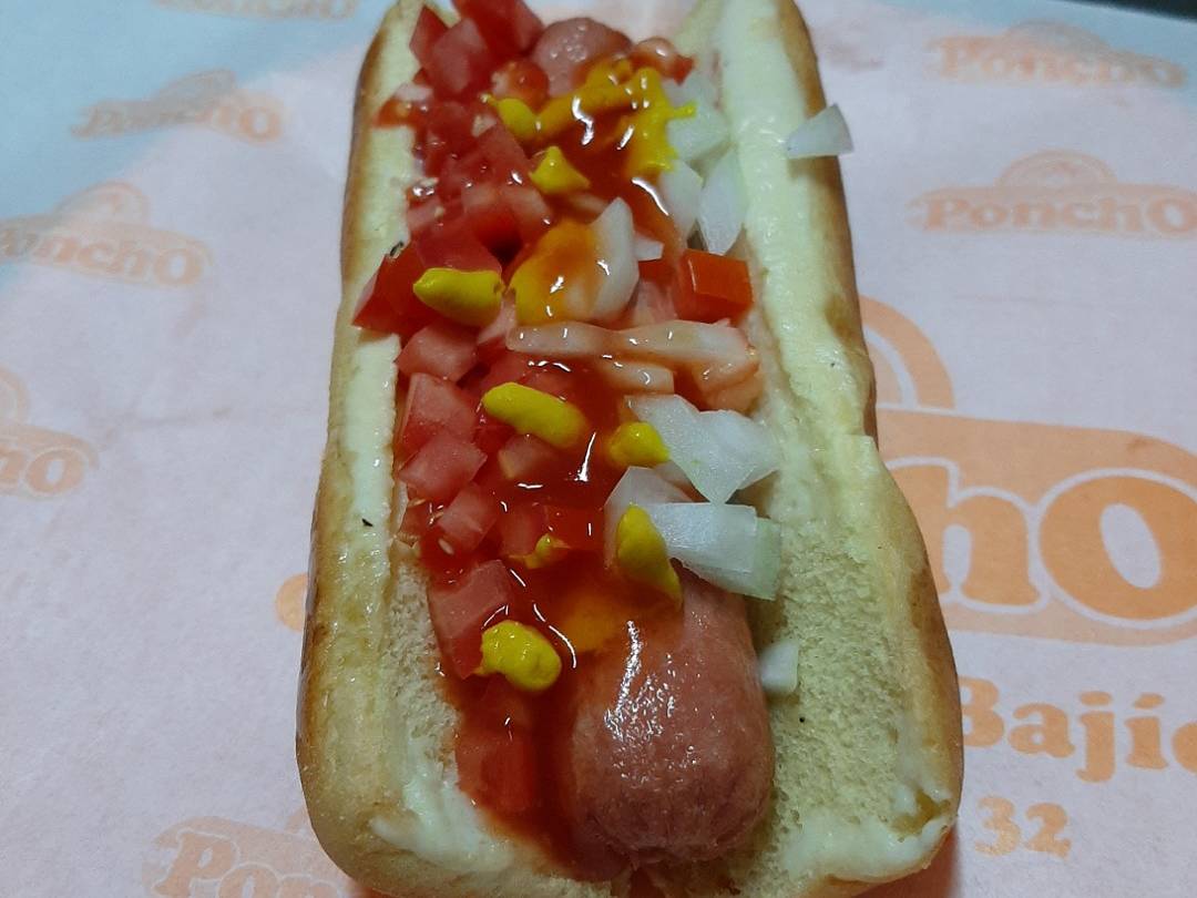 Hot Dog con Tocino
