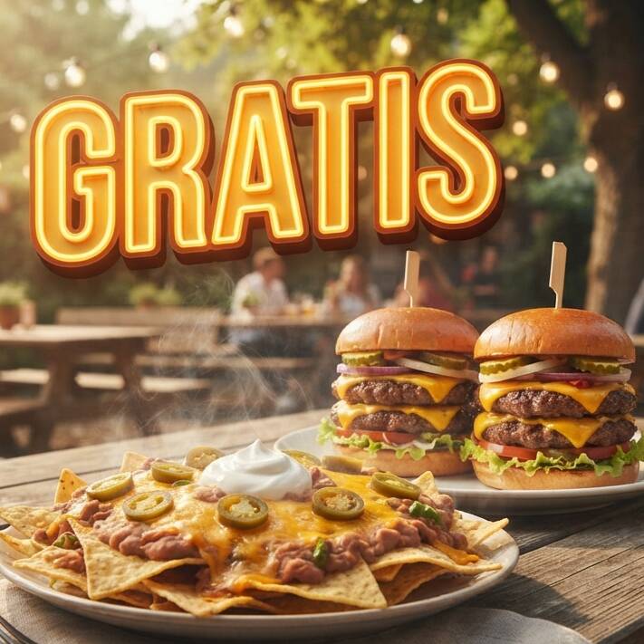 2 Burguers Dobles X 1 Nachos
