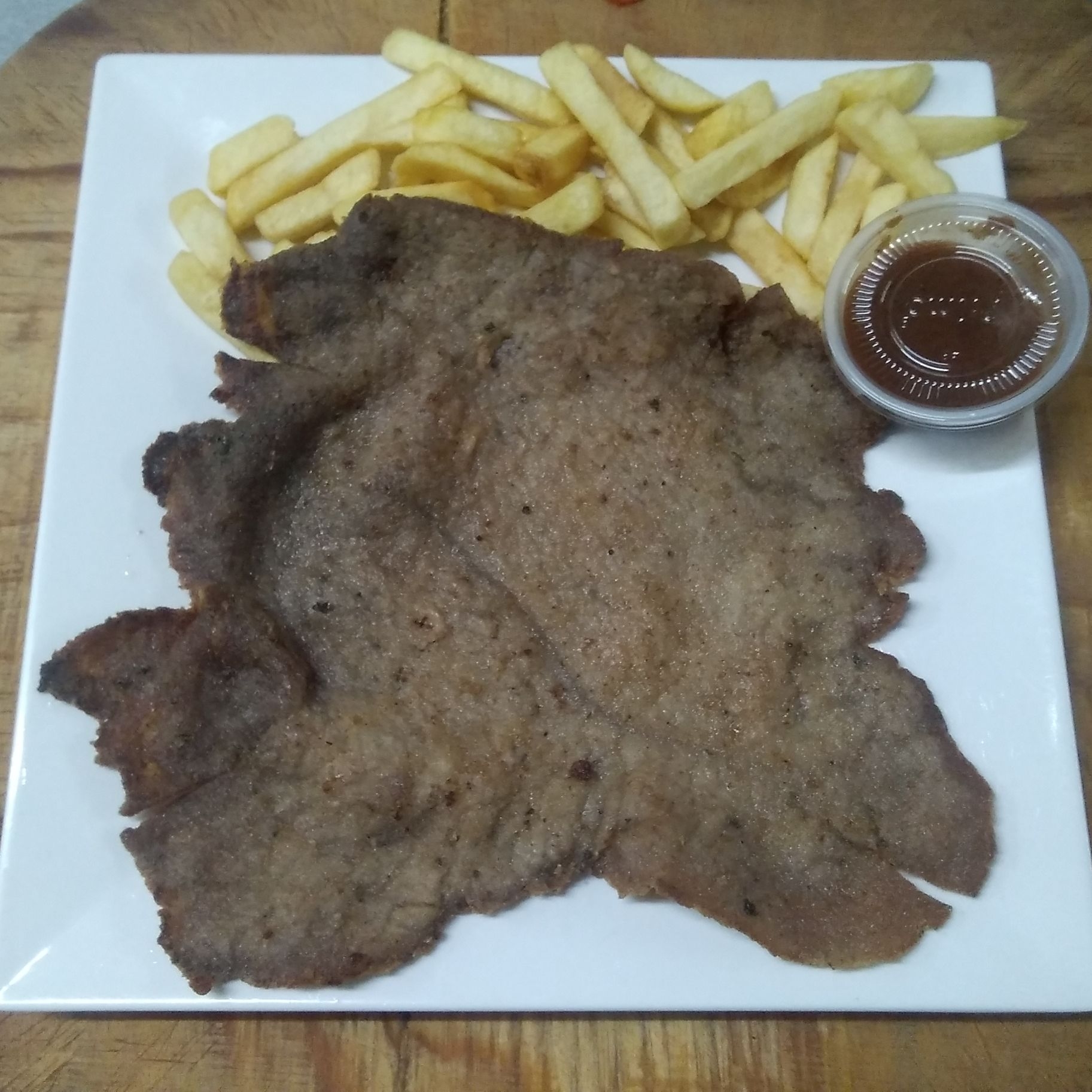 Paquete Cottoletta con Papas