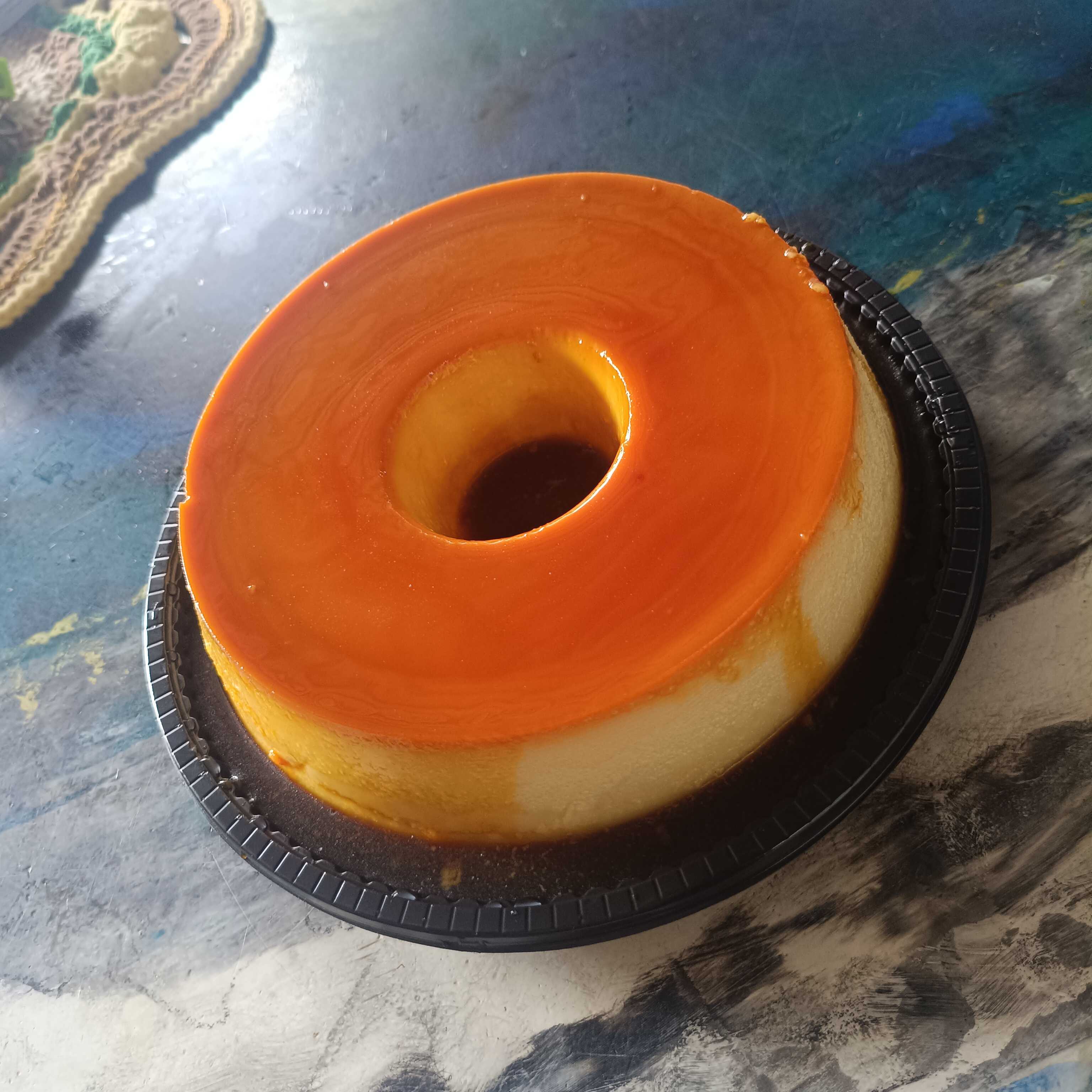 delicioso pudim cremoso de leite condensado, feito em banho maria!