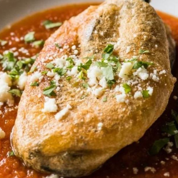 Chile Relleno de Carne Grande