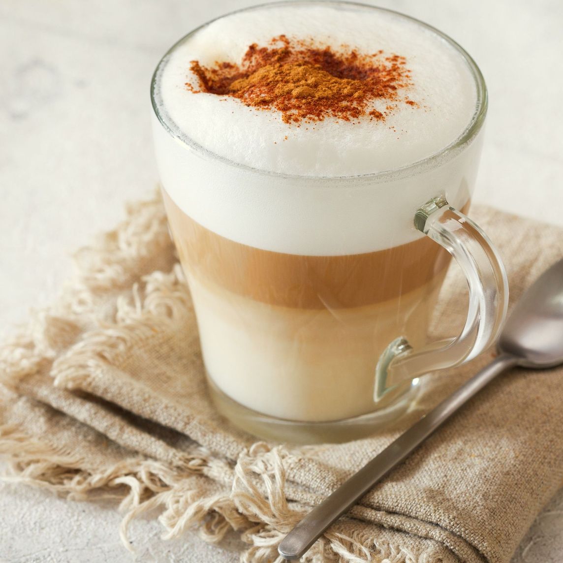 Latte corto 12 onz