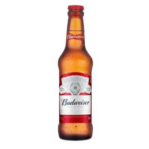 5 unidades de Budweiser Long neck 330ml. Imagem meramente ilustrativa!