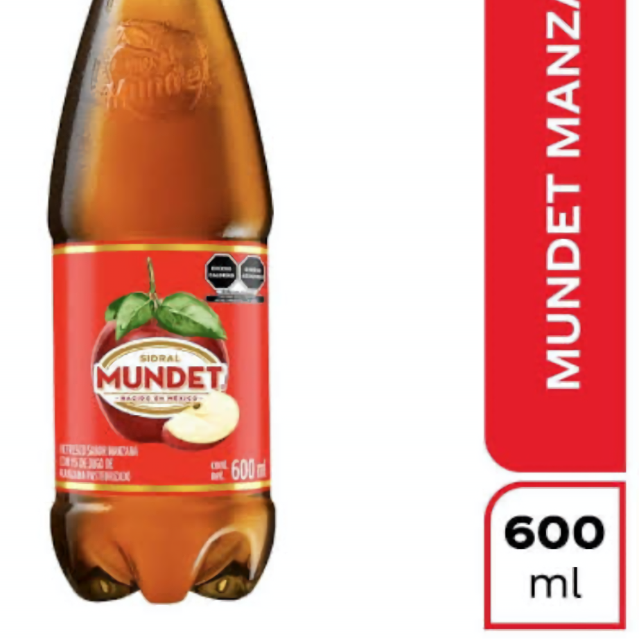 Sidral Mundet 600 Ml