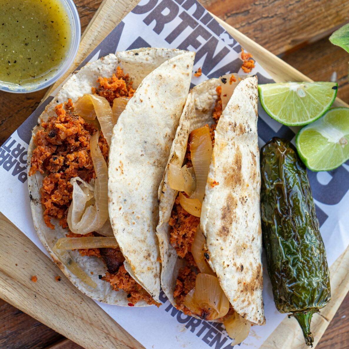 Taco de Chorizo