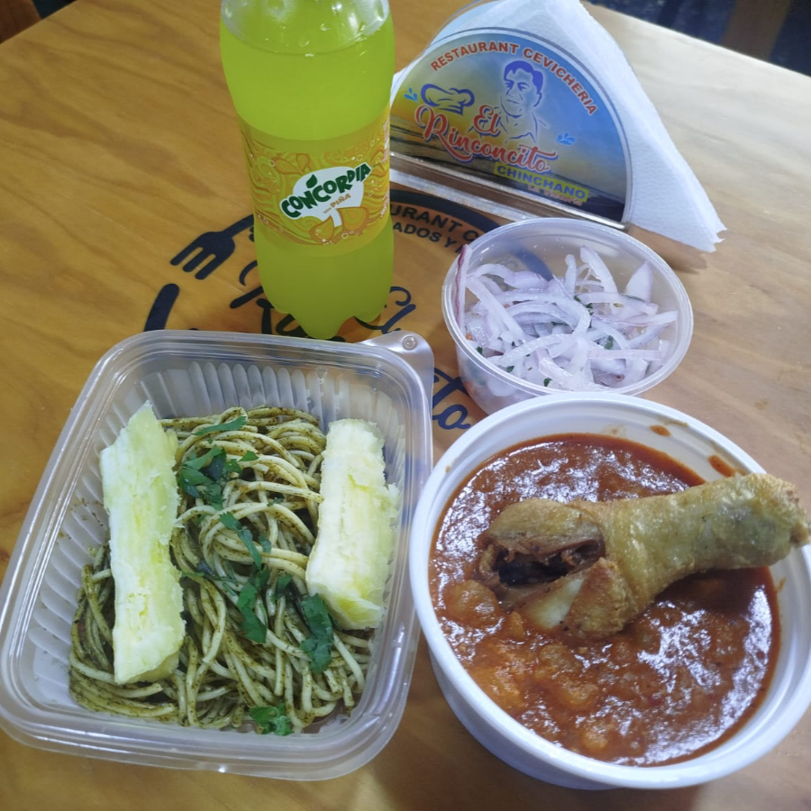 Carapulcra Chinchana + Sopa Seca + Concordia