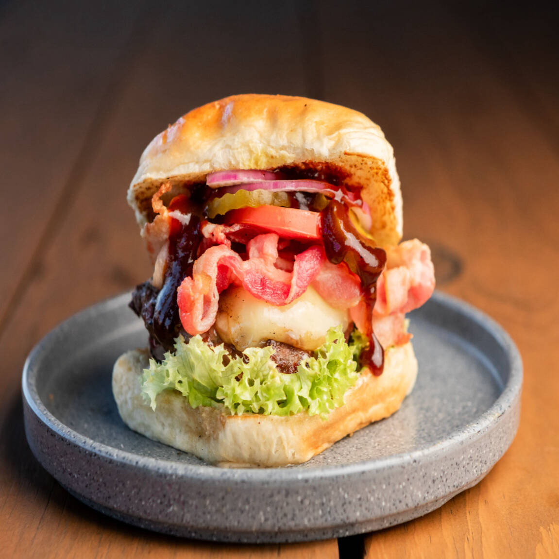 Hamburguesa ALB (BBQ)