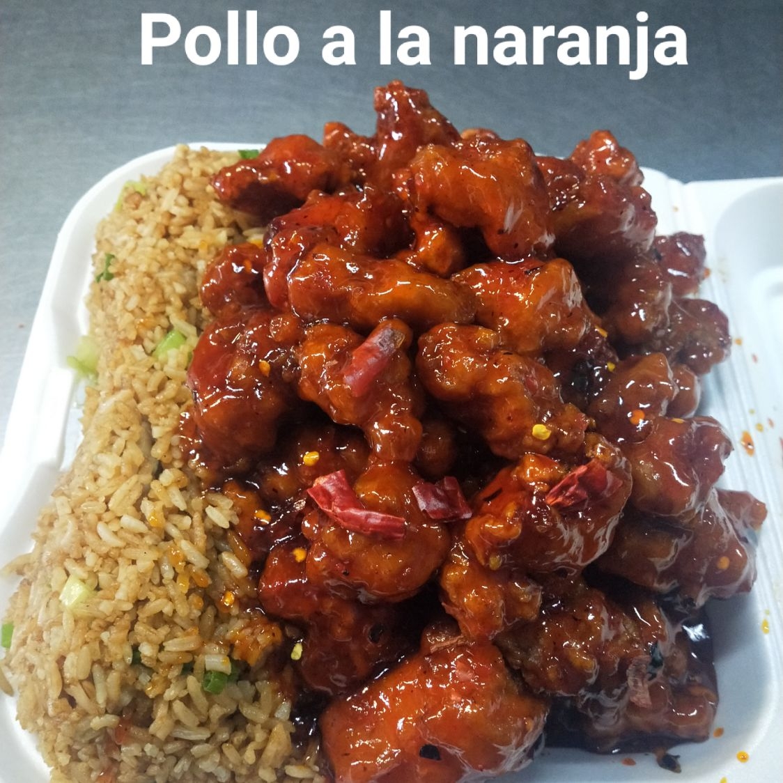 Lonche 9 Pollo a la Naranja