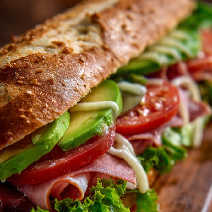 Baguette Fresco Jamon y Queso