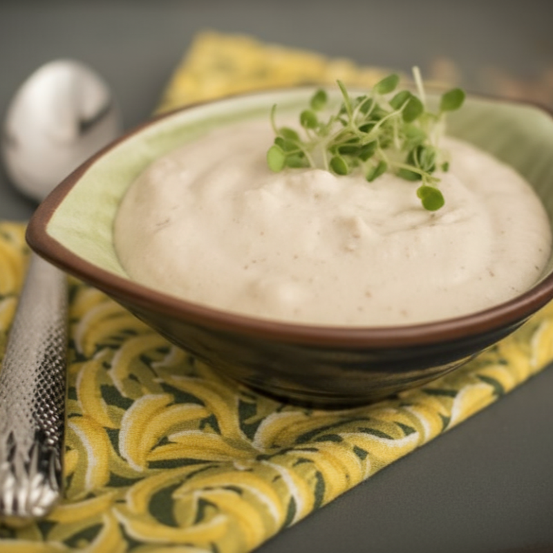 Conheça nosso delicioso molho tahine, um molho sedoso e aveludado, feito com as sementes de gergelim mais finas. Com um sabor ligeiramente noz-pecã e um toque de limão, ele adiciona um toque de elegância e frescor a qualquer prato.