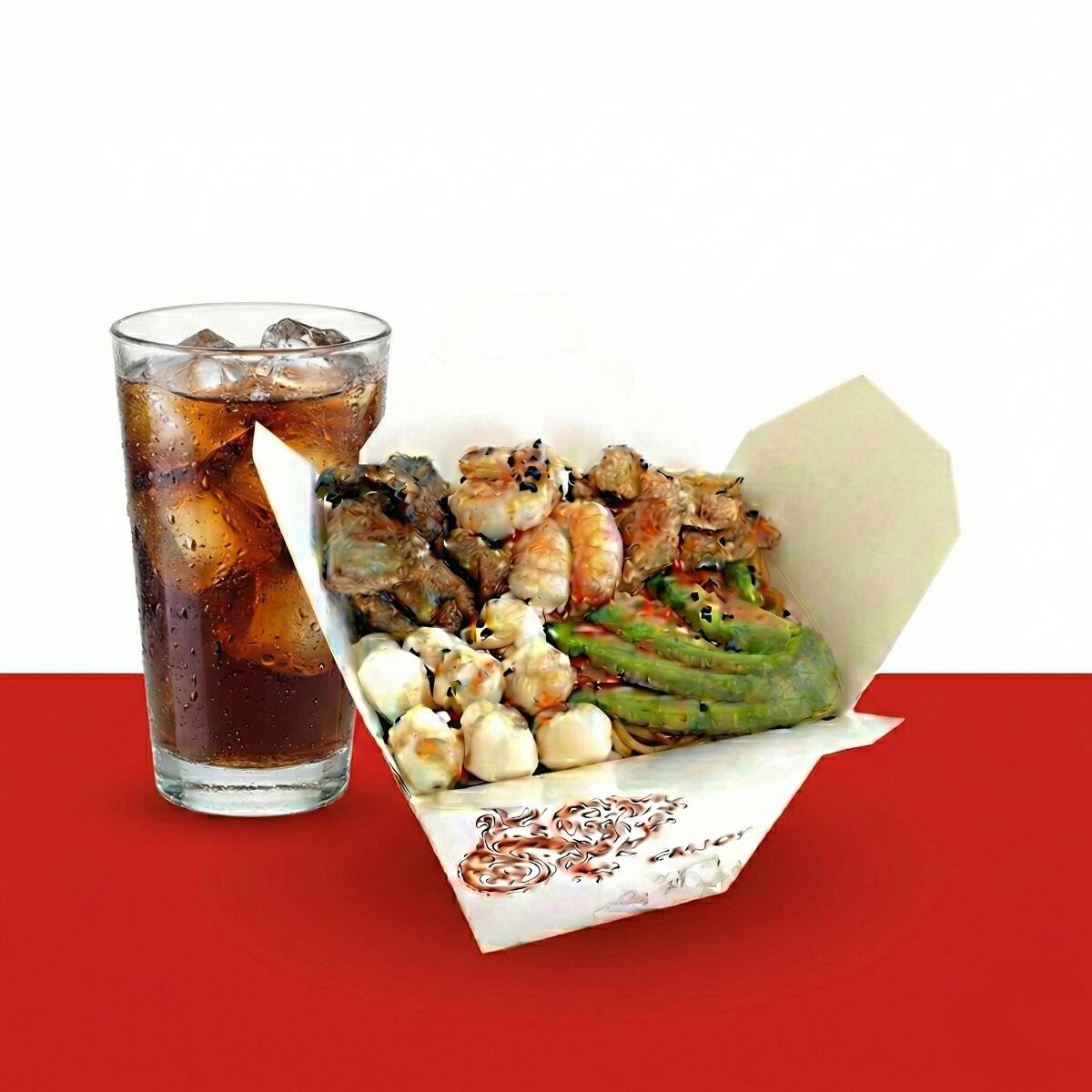 Combo Coca-Cola Mixto Individual