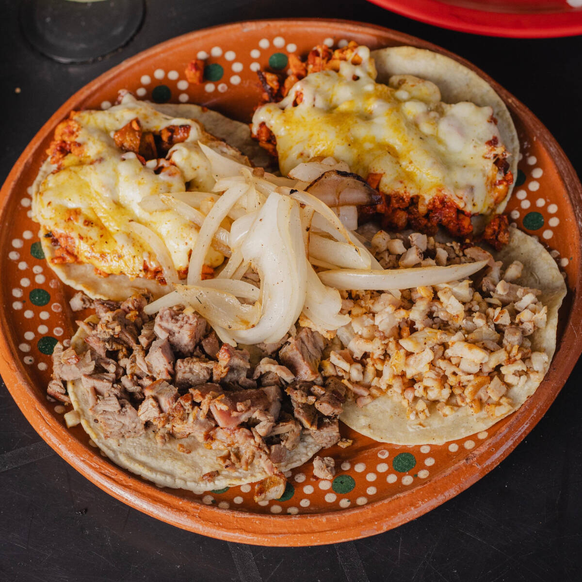 Orden 5 Tacos Bistec con Queso