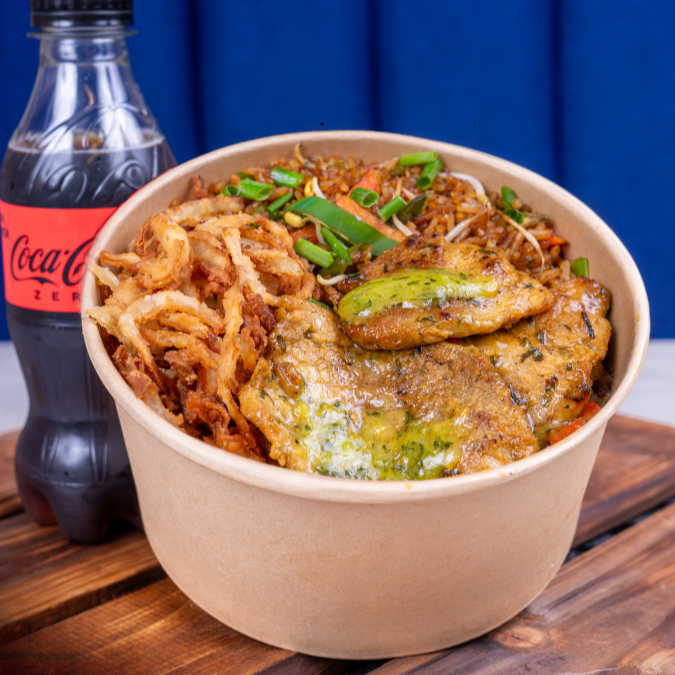 Combo China Bowl Cerdo Chimichurri