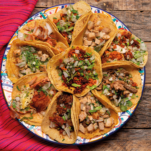 Orden 5 Tacos Chicos de Bistek