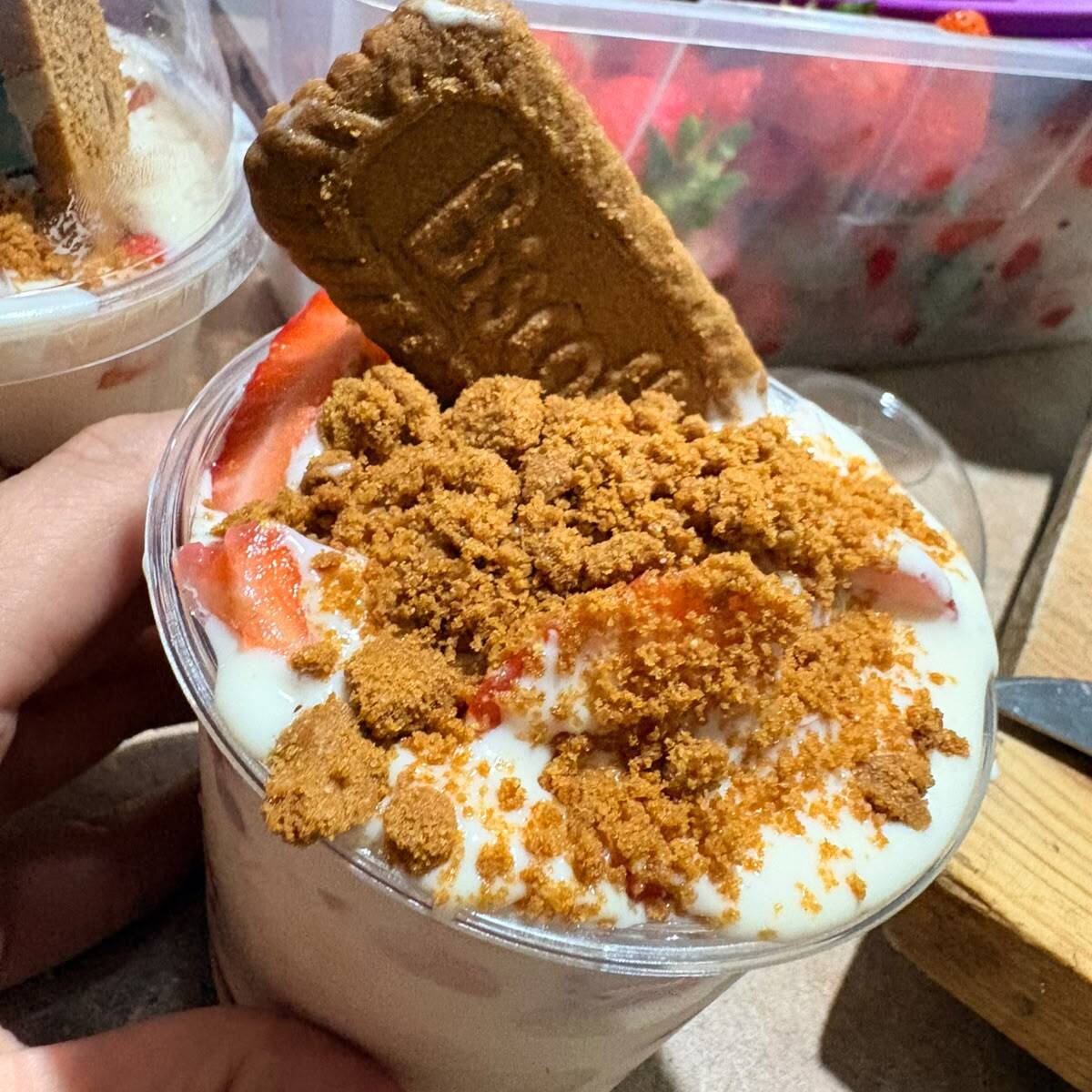 Fresas con Crema Chico