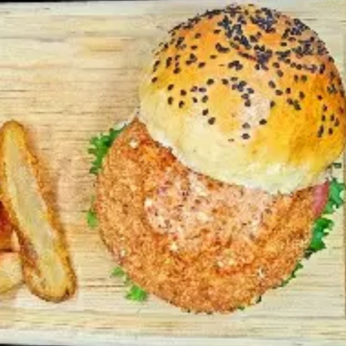 HAMBURGUESA POLLO CRUJI