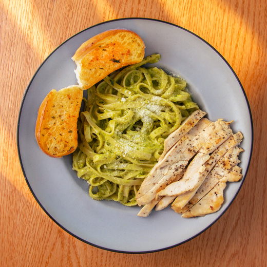 Pasta Spaghetti al pesto
