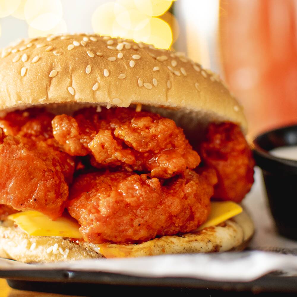 Boneless Burger con Papas