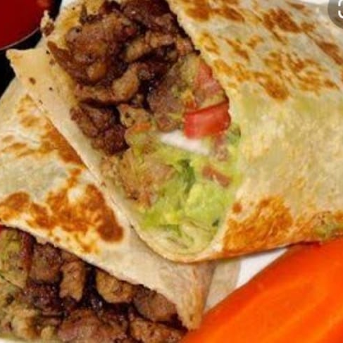 Burrito Mixto (Pastor-Carne Asada) C/Queso
