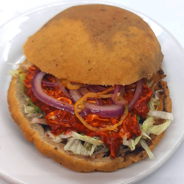 Gorda Con Pollo Pibil