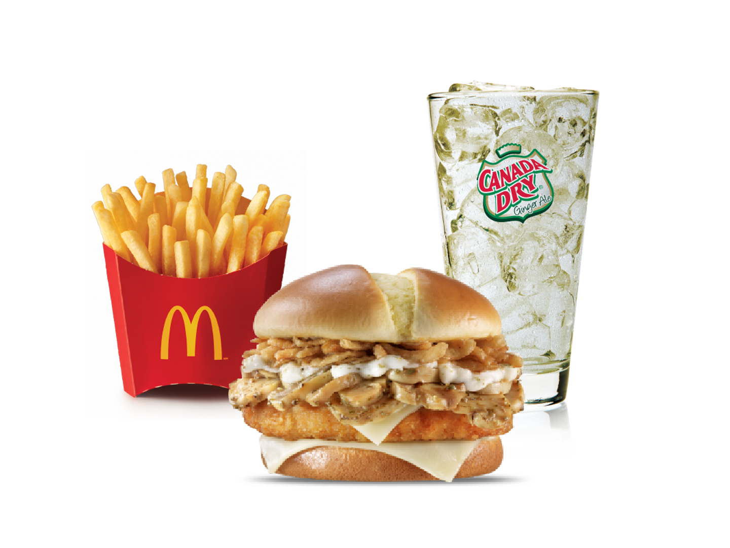 McCombo® Hongos Deluxe Pollo Crispy