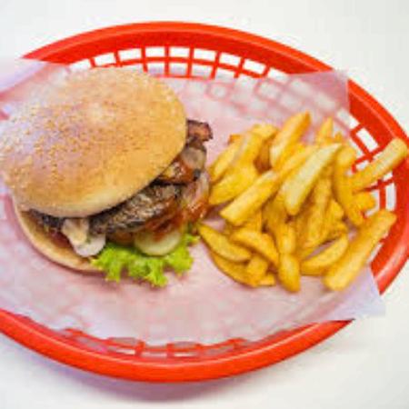 Habanero Burguer con Papas