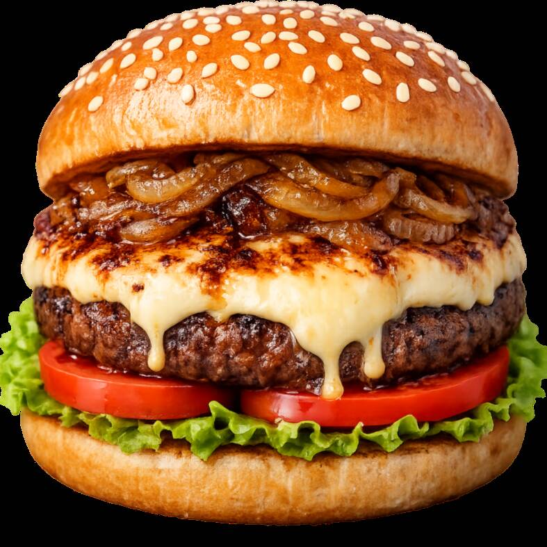 HAMBURGUESA CIELO FUNDIDO