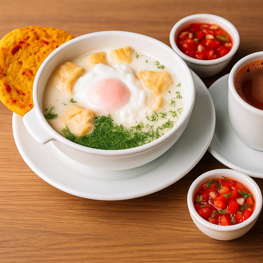 Combo Caldo con Huevo