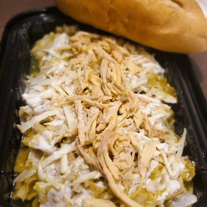 Chilaquiles con Proteina