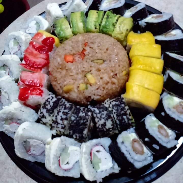 Charola de Sushi 40 Exquisitos Bocados