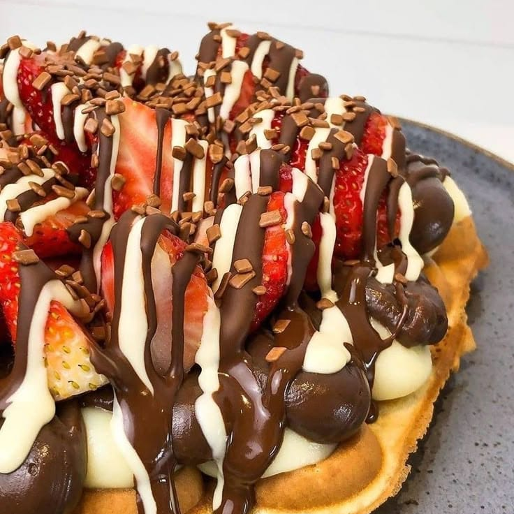 Waffle Fresa