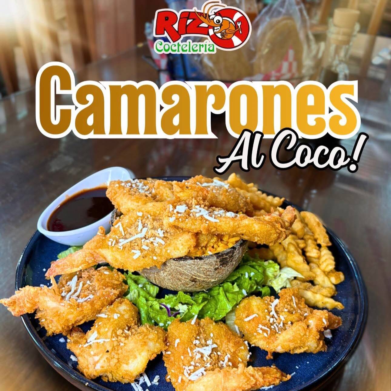Camarones al Coco
