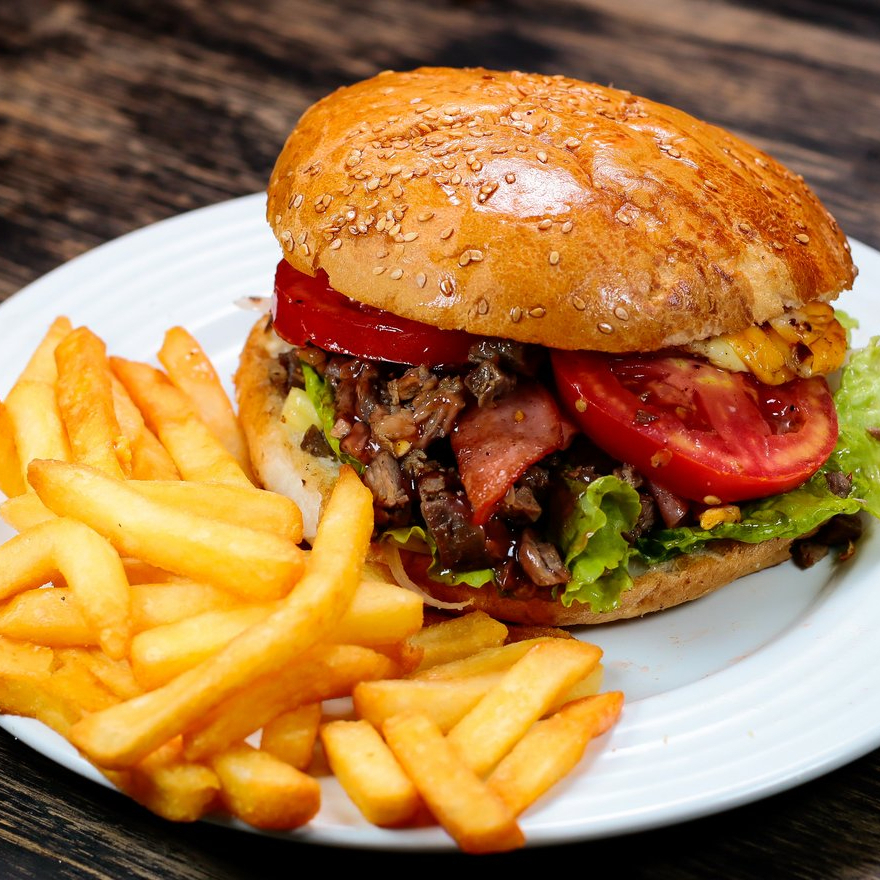 Hamburguesa de Res
