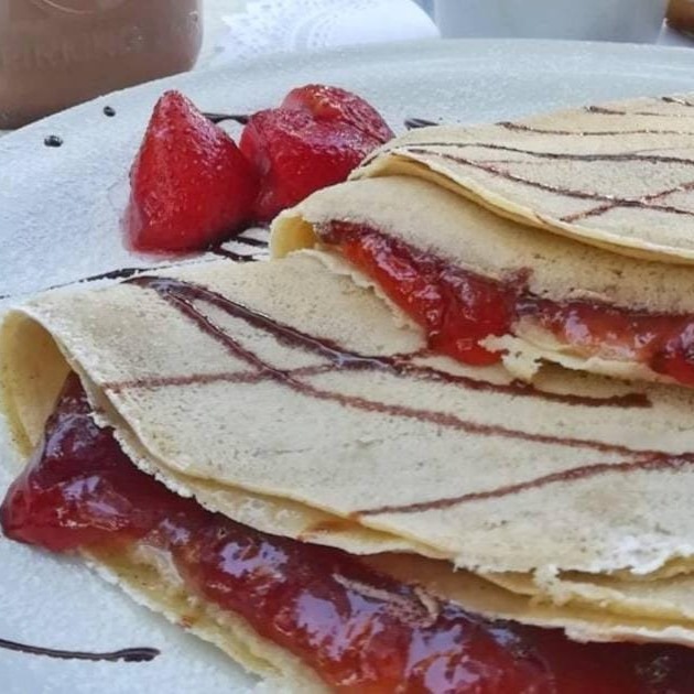 Crepa Philadelphia con M. Fresa