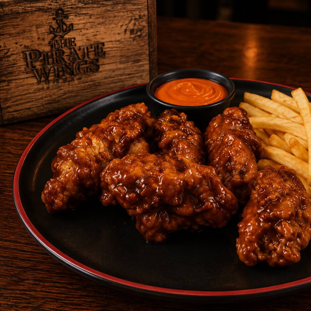 Combo Tenders BBQ -8 Pzs + Papas 200 Gr + 2 Ref