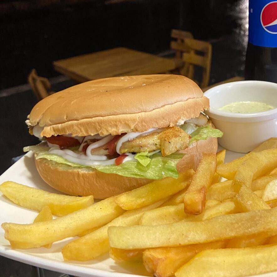 Hamburguesa Pollo