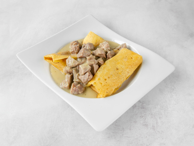 Crepe Ternera