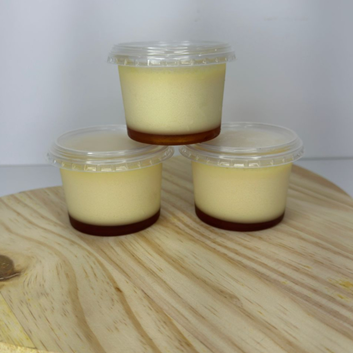 Cremoso, com calda dourada e sabor irresistível de leite condensado. A sobremesa perfeita em tamanho individual!