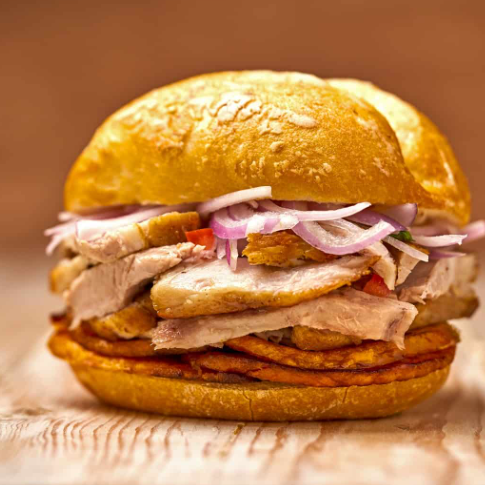 Sanwich de Chicharrón