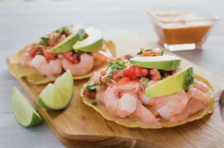 EXQUISITA TOSTADA DE CEVICHE O PULPO!!!
