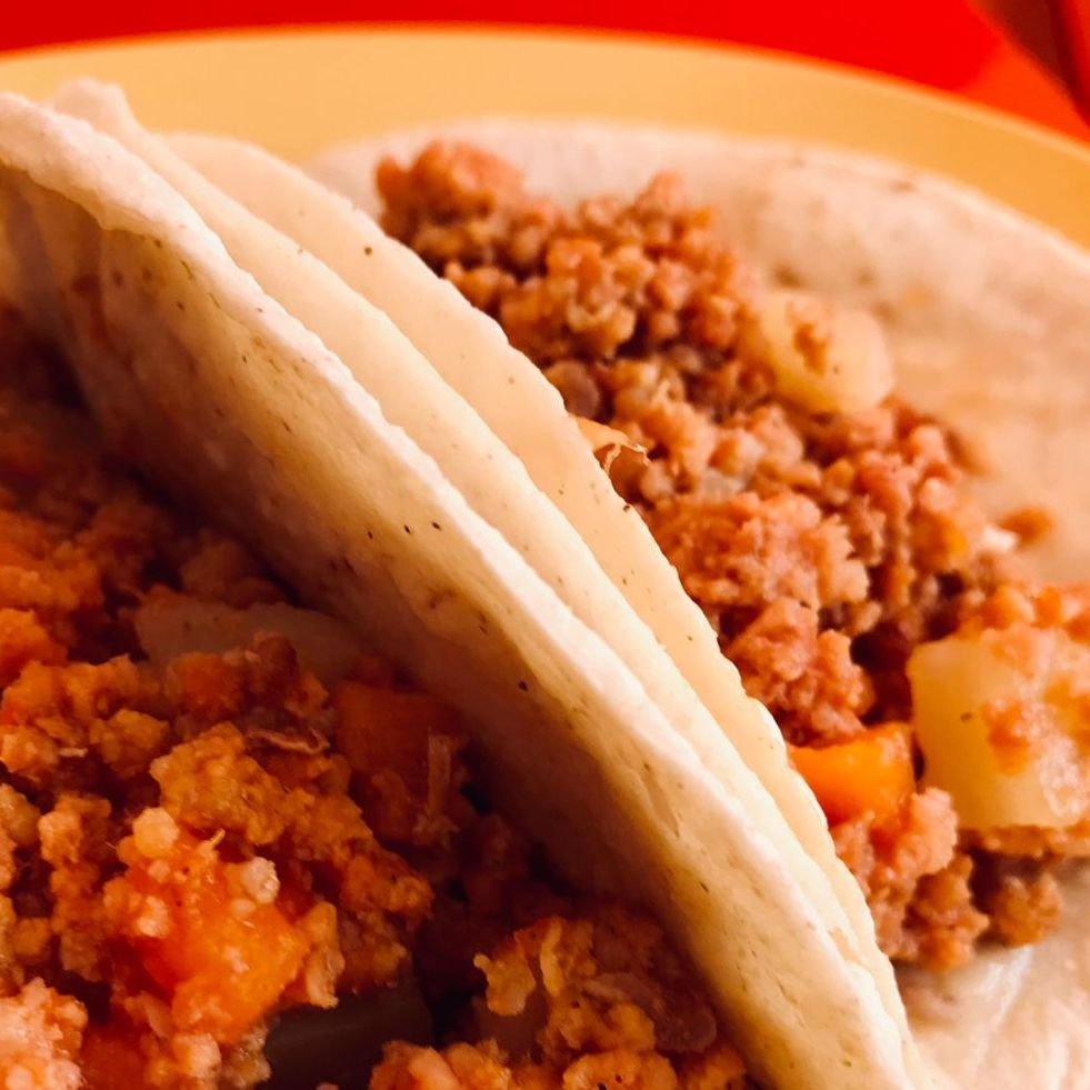 Taco de Picadillo de Res