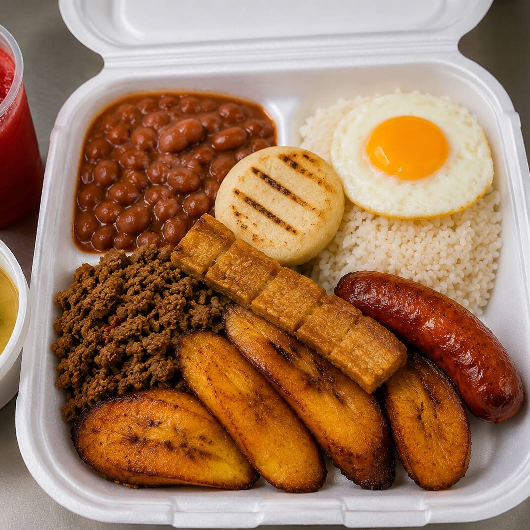 COMBO BANDEJA PAISA + SOPA + BEBIDA