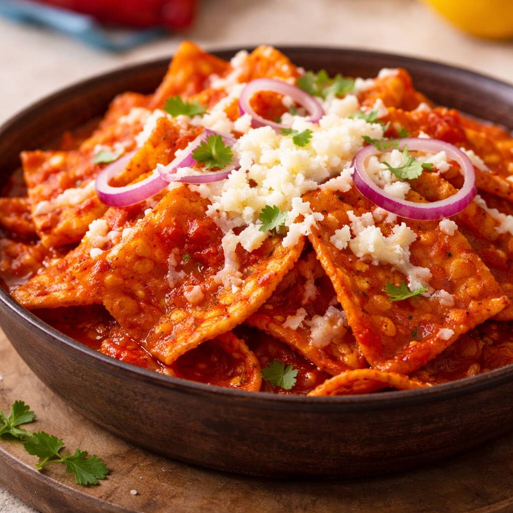 CHILAQUILES ROJOS