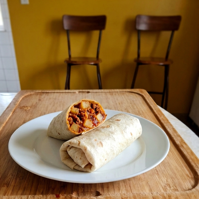 BURRITO DE CHILE COLORADO