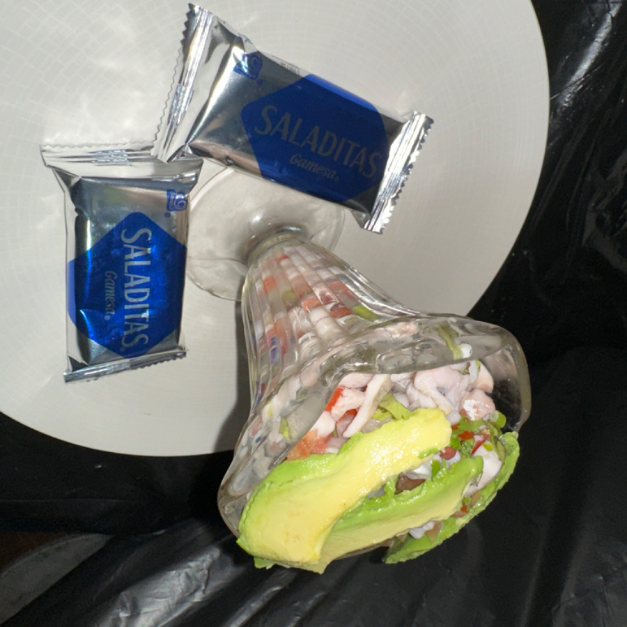 Cóctel de ceviche grande