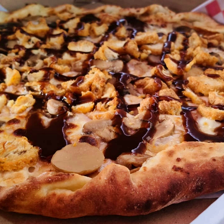 PIZZA POLLO & CHAMPIÑÓN